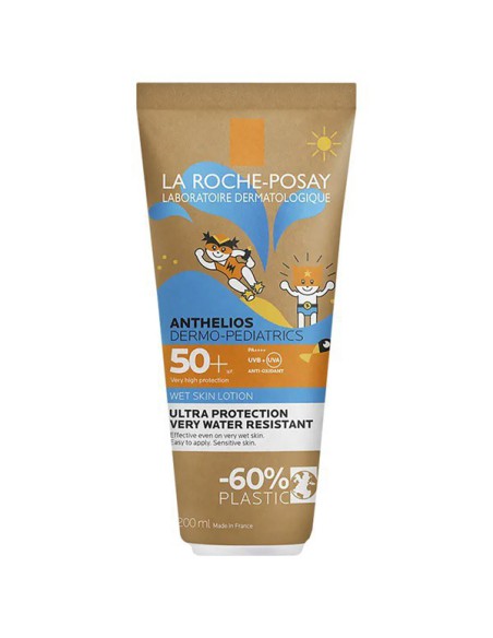 ANTHELIOS WET SKIN DERMO-PEDIATRICS SPF 50+ 1 ENVASE 200 ML
