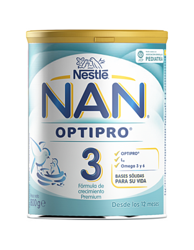 NAN 3 PREPARADO LACTEO INFANTIL 800 G