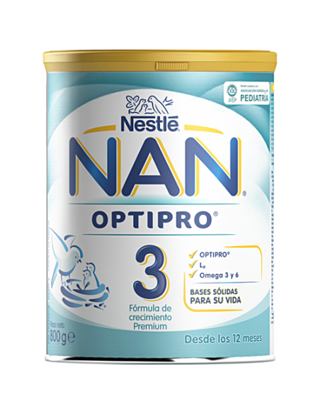 NAN 3 PREPARADO LACTEO INFANTIL 800 G