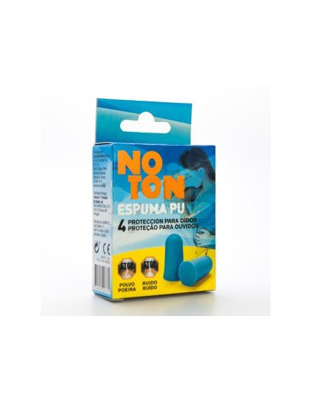 TAPONES OIDOS ESPUMA PU NOTON 4 U