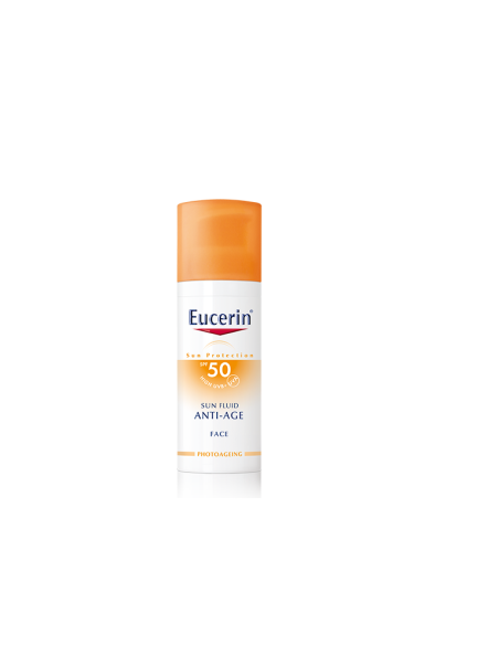EUCERIN SUN PROTECTION 50 SUN FLUID ROSTRO A-AGE 50 ML