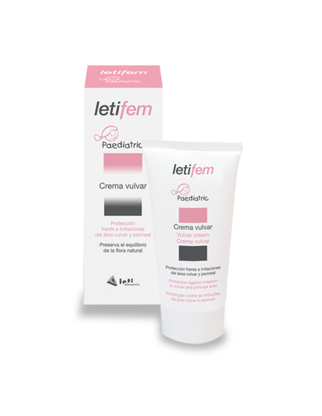 LETIFEM PAEDIATRIC CREMA VULVAR 30 ML