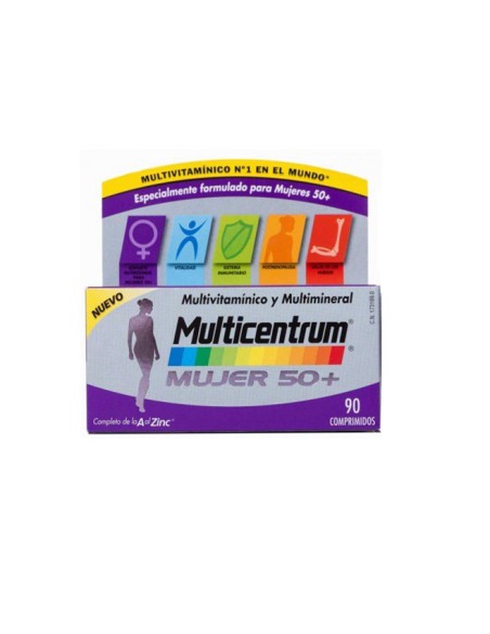 MULTICENTRUM MUJER 50+ 90 COMP
