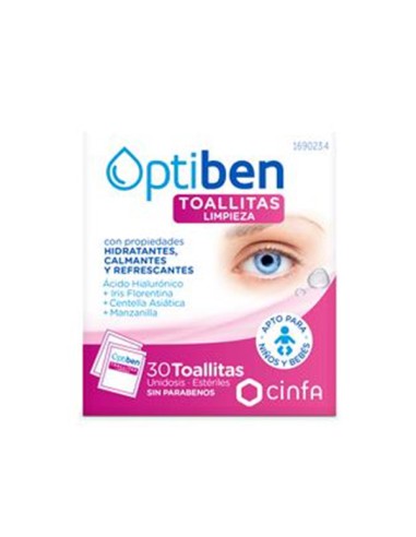 OPTIBEN TOALLITA CON LOCION...