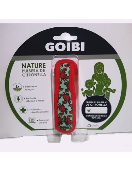 GOIBI PULSERA ANTIMOSQUITOS CANGREJOS