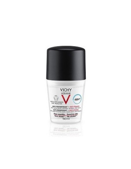 VICHY HOMME ANTITRANSPIRANTE ANTIMANCHAS HOMBRE ROLL ON 50 ML