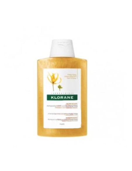 KLORANE CHAMPU A LA CERA DE YLANG YLANG NUTRITIVO 200 ML