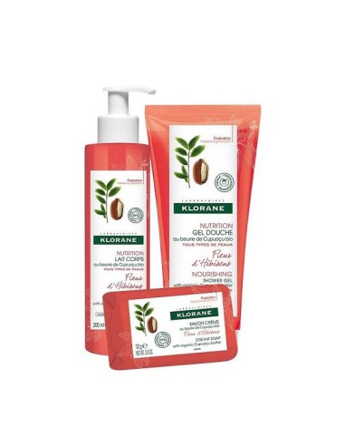 COFRET KLORANE HIBISCUS (GEL, LECHE Y...