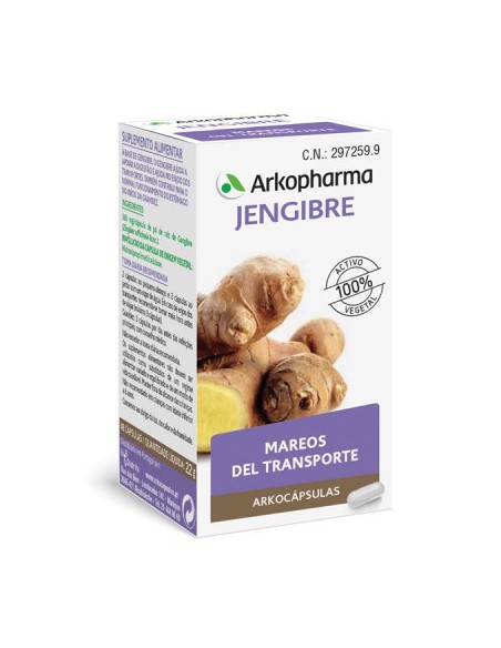 JENGIBRE ARKOPHARMA 365 MG 48 CAPSULAS