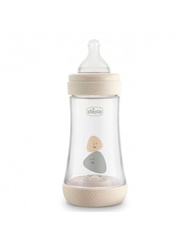 BIBERON PLASTICO T SILICONA CHICCO...
