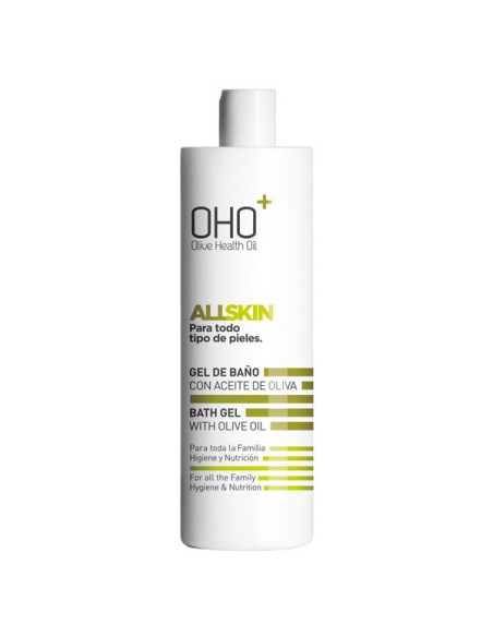 OHO ALLSKIN GEL DE BAÑO CON ACEITE DE OLIVA 1 ENVASE 750 ml