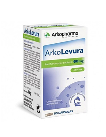 ARKOLEVURA SACCHAROMYCES BOULARDII 50 CAPSULAS