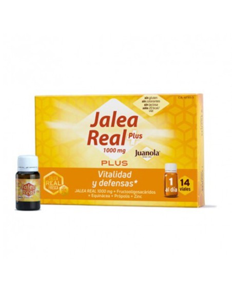 JUANOLA JALEA REAL PLUS 14 AMPOLLAS BEBIBLES