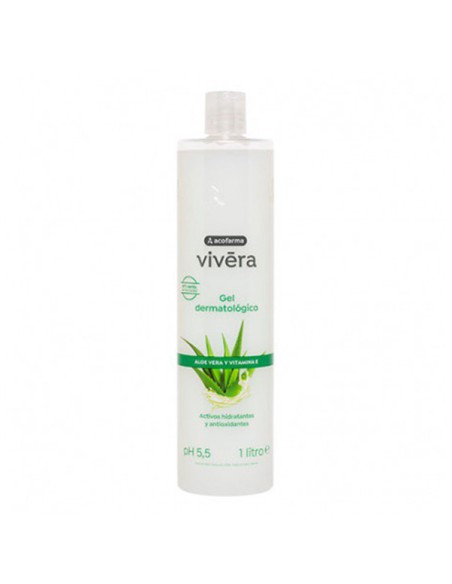 ACOFARMA VIVERA GEL ALOE VERA Y VITAMINA E 1 BOTELLA 1 l