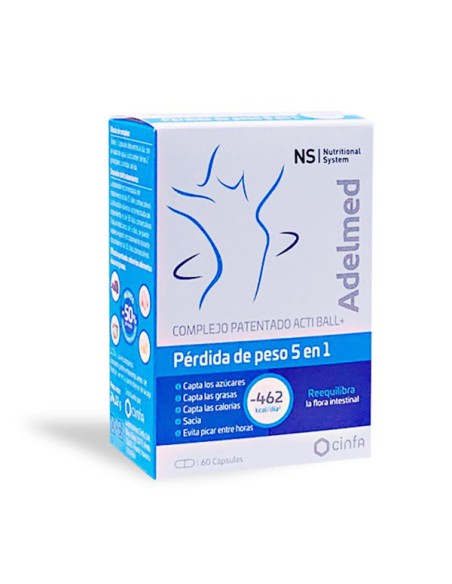 NS ADELMED 60 CAPSULAS