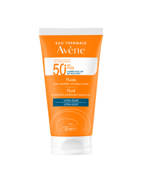 AVENE SPF 50+ FLUIDO MUY ALTA PROTECCION 1 ENVASE 50 ml