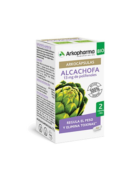 ARKOCAPSULAS ALCACHOFA BIO 80 CAPSULAS