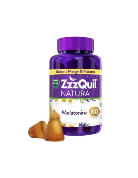 ZZZQUIL MELATONINA MANGO 60 GOMINOLAS