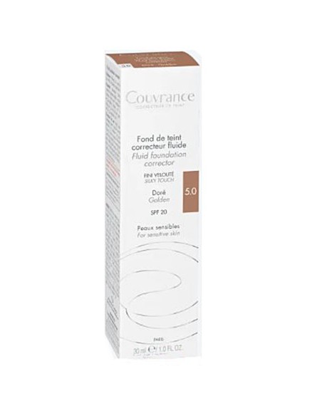 AVENE COUVRANCE MAQUILLAJE FLUIDO SPF 20 1 ENVASE 30 ml COLOR BRONCEAD