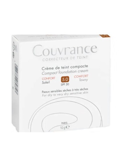 CREMA DE ROSTRO COMPACTA SPF 30 CONFORT AVENE COUVRANCE 1 ENVASE 10 g
