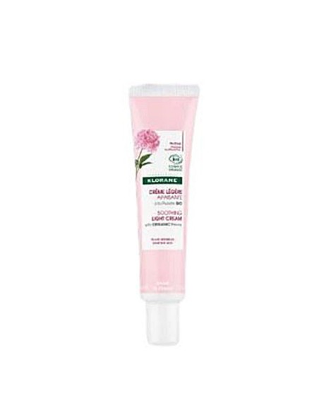 CREMA LIGERA CALMANTE A LA PEONIA BIO 1 ENVASE 40 ML