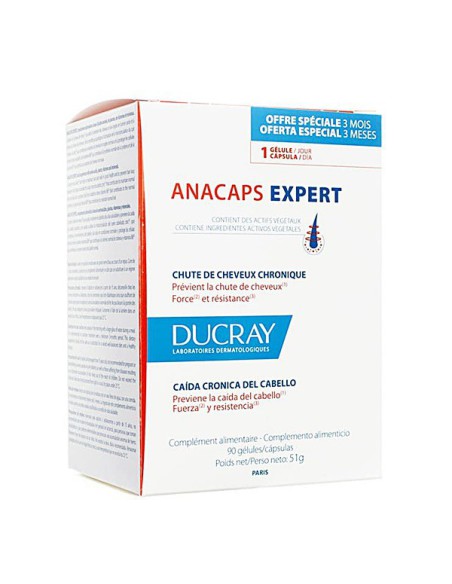 ANACAPS EXPERT DUCRAY 90 CAPSULAS