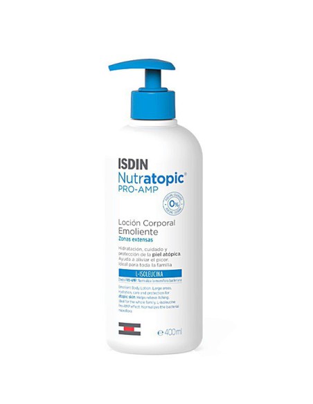 ISDIN NUTRATOPIC PRO-AMP LOCION CORPORAL EMOLIENTE 1 ENVASE 400 ml