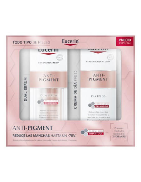 COFRE XMAS ANTIPIGMENT DUAL SERUM DIA + CREMA DE DIA EUCERIN