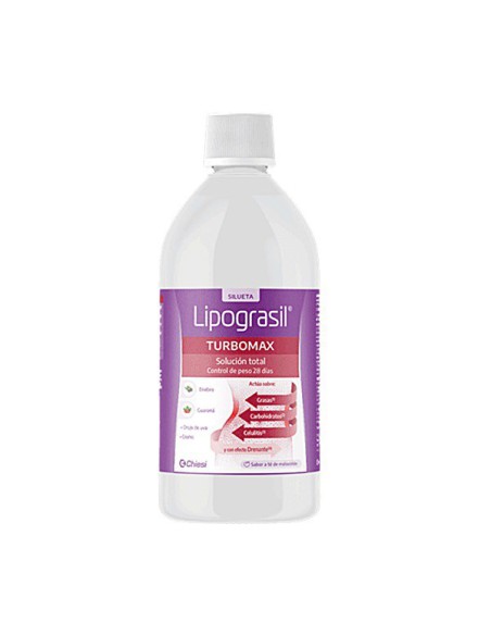 LIPOGRASIL TURBOMAX 1 ENVASE 500 ML SABOR TE DE MELOCOTON