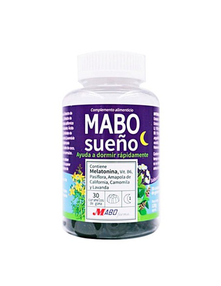 MABOSUEÑO 30 CARAMELOS DE GOMA SABOR MORA