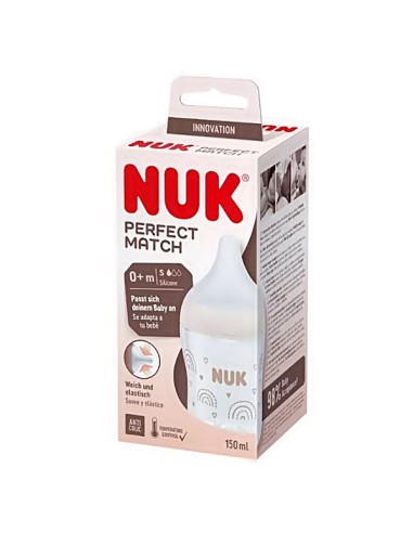 BIBERON PP SILICONA NUK PERFECT MATCH...