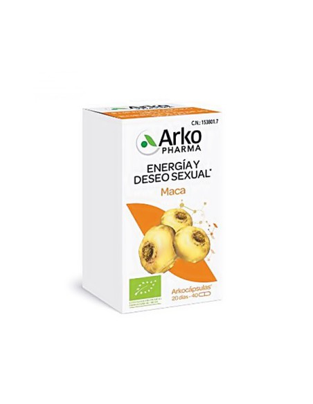 MACA ARKOPHARMA 225 MG 45 CAPSULAS
