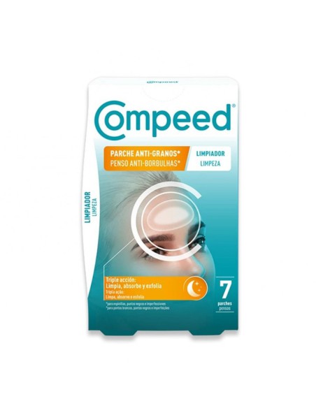 COMPEED PARCHE ANTI-GRANOS LIMPIADOR TRIPLE ACCION 7 UNIDADES