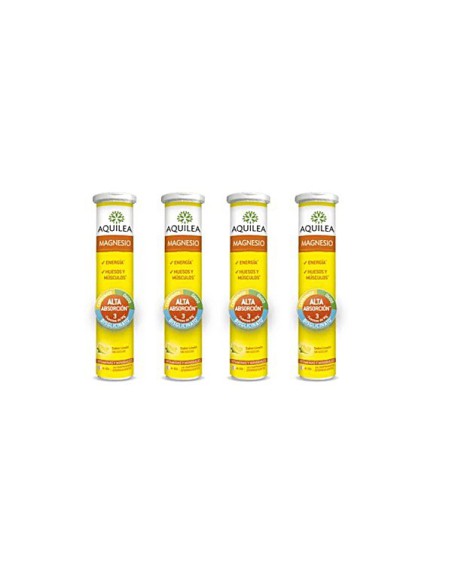 AQUILEA MAGNESIO 375 MG 56 COMPRIMIDOS EFERVESCENTES SABOR LIMON FORMA