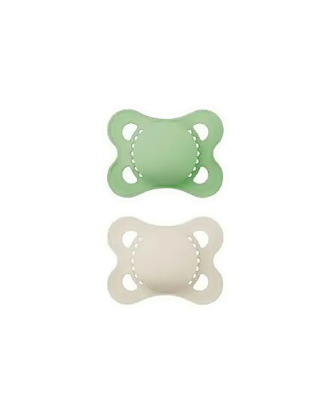 CHUPETE SILICONA MAM ORIGINAL COLECCION 1 0 - 6 MESES N PACK DOBLE
