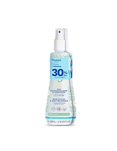 DUPLO MUSTELA AGUA DE PEINAR...