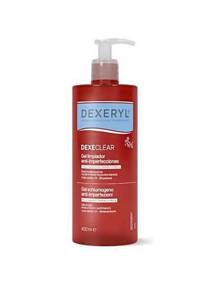 DEXECLEAR GEL LIMPIADOR ANTI-IMPERFECCIONES 1 ENVASE 400 ML