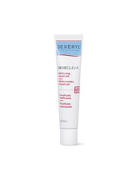 DEXECLEAR AQUAFLUIDO MATIFICANTE SPF 50+ 1 ENVASE 40 ML