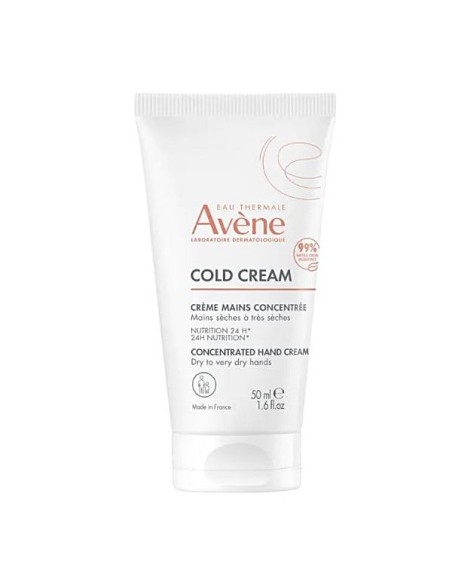 AVENE COLD CREAM CREMA DE MANOS CONCENTRADA 1 ENVASE 50 ML
