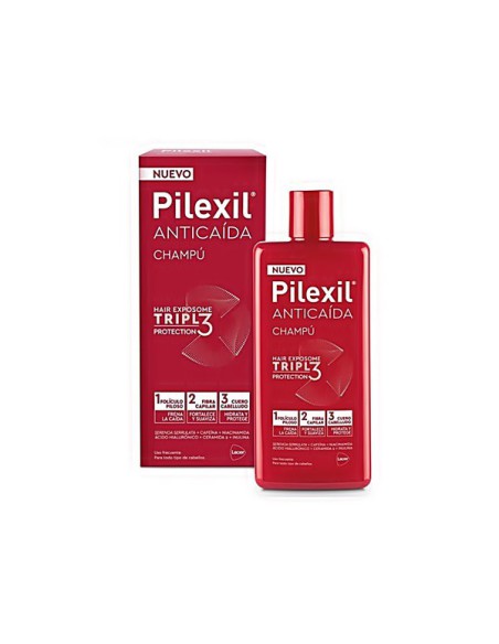 PILEXIL ANTICAIDA CHAMPU TRIPLE PROTECTION 1 ENVASE 450 ML