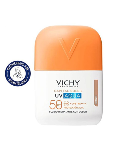 CAPITAL SOLEIL UV AQUA FLUIDO HIDRATANTE SPF 50 1 ENVASE 50 ML COLOR T